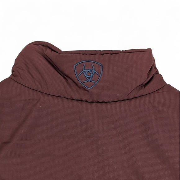 Ariat Crius Insulated Vest Men's Size 2XL Brown Utility Outdoors Cowboy Western - Picture 8 of 13